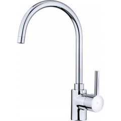 Teka ARK 915 Χρωμέ Ψηλή Με Καμπύλη Μπαταρία Κουζίνας Teka ARK 915 Χρωμέ Ψηλή Με Καμπύλη Μπαταρία Κουζίνας